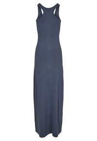 Urban Classics Curvy LADIES LONG RACER BACK DRESS - Maksi suknelė - vintageblue