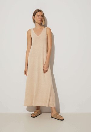 Jumper dress - beige