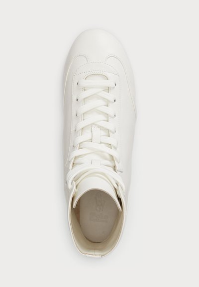 Polo Ralph Lauren THE HIGH TOP PONY BALLERINA SNEAKER - Baskets montantes - white