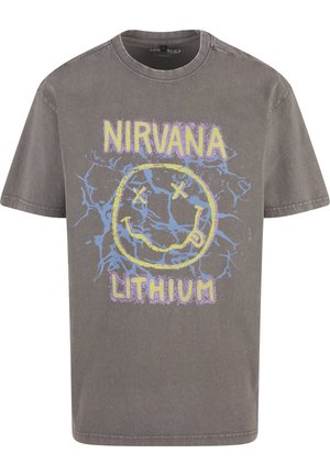 Upscale by Mister Tee, LITHIUM  - Printtipaita - acid black