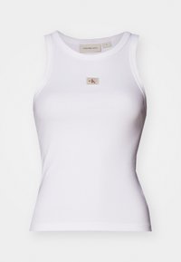LABEL TANK - Top - bright white
