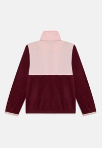 Columbia BACK BOWL FULL ZIP UNISEX - Veste polaire - rich wine/satin pink