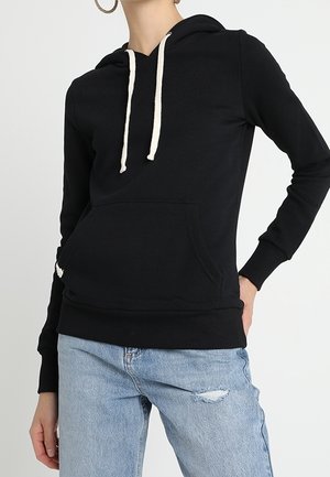 Jersey con capucha - black