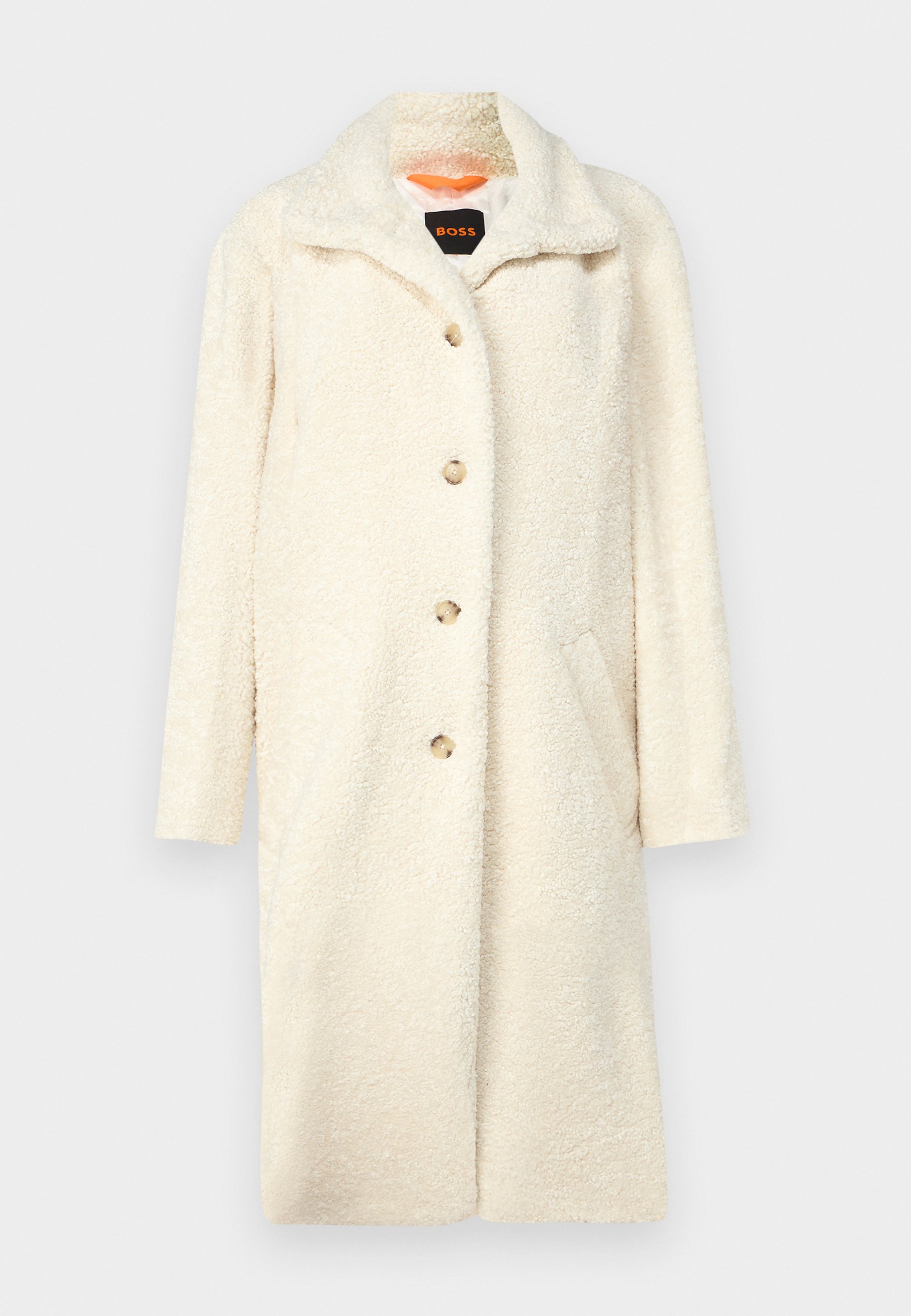 BOSS CAYLINA - Winter coat - open white/white - Zalando.co.uk