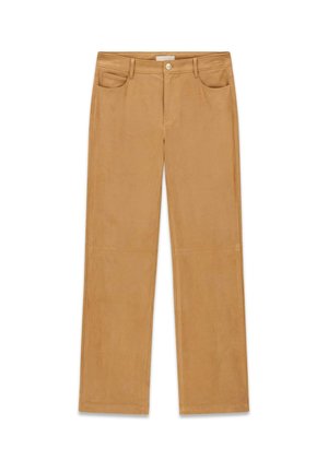 Guess, MIA STRAIGHT PANT MID RISE - Pantalon classique - ochre