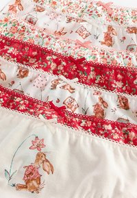 Next DITSY 7 PACK - Slip - red cream