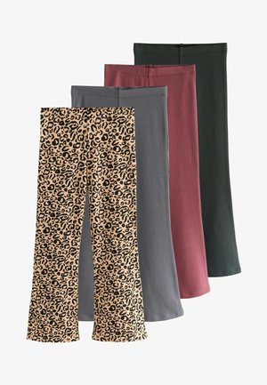 Next, REGULAR FIT - FLARED LEGGINGS 4 PACK - Leggings - Hosen - animal red