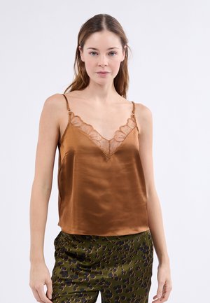 DAHLIA - CARACO - Haut de pyjama - bronze