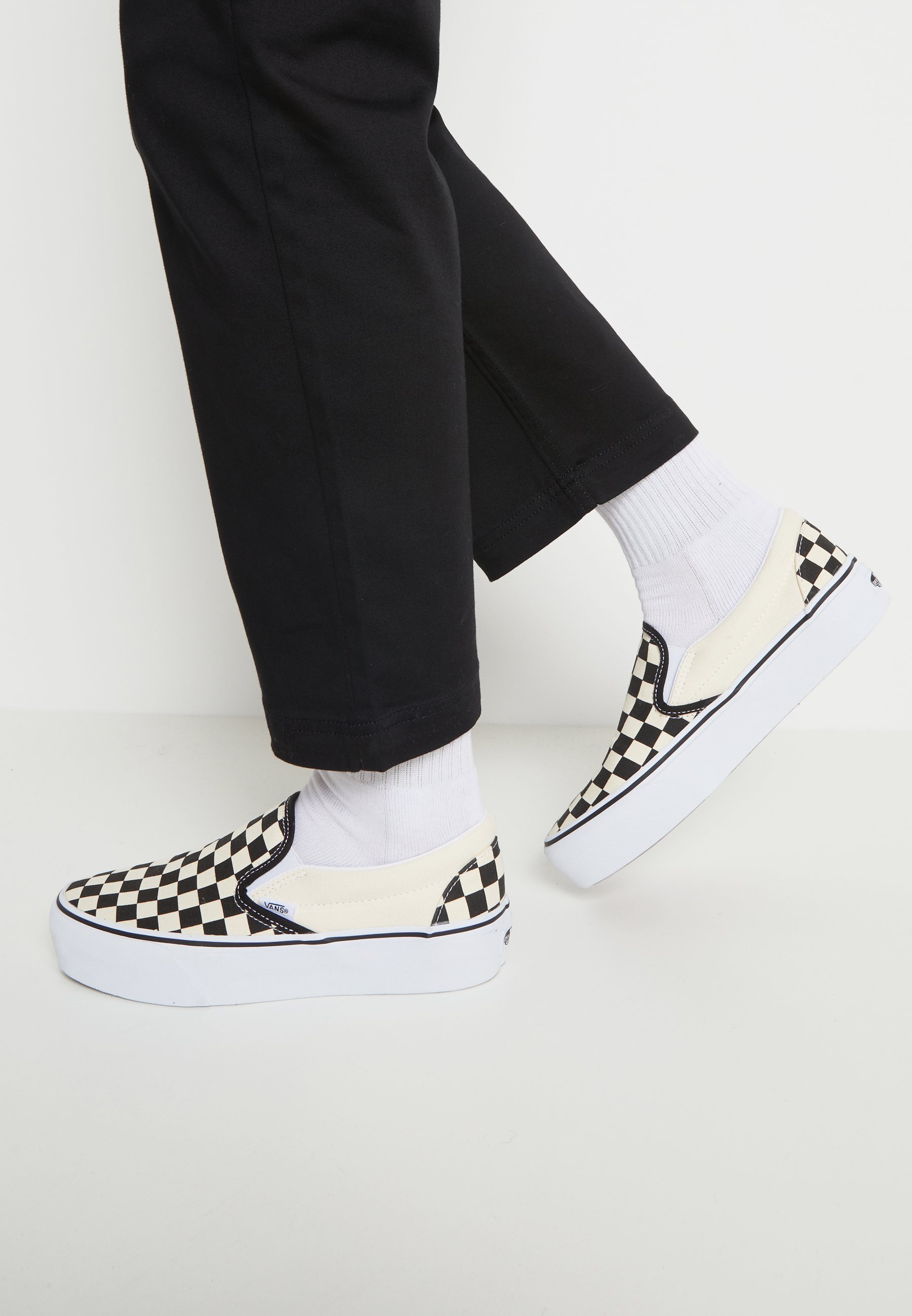 Vans Plateforme Slip On Plateforme Noir Vans CLASSIC SLIP-ON