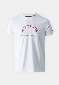 Tommy Hilfiger ARCH TEE - T-shirt con stampa - white