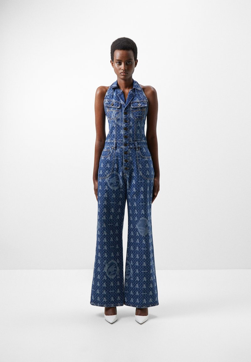 Ahluwalia MOMBASA Jumpsuit dark indigo/darkblue denim Zalando.de