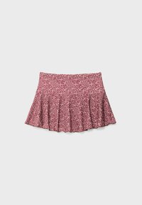 Stradivarius FLOWING GATHERED - Suknja A kroja - bordeaux