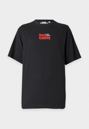 Only & Sons, ONSIRON MAIDEN LIFE TEE - T-shirts print - jet black