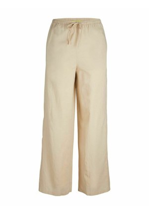 JJXX, JXFLORA LINEN PANT - Kalhoty - cement