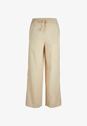 JJXX, JXFLORA LINEN PANT - Kalhoty - cement