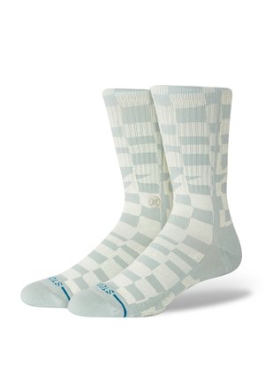 WAVE CHECK CREW UNISEX - Șosete - paleblue