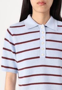 Modström MALVA STRIPE - Polosärk - blue/andorra
