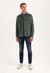 NO EXCESS BUTTONED OVER - Lichte jas - dark green