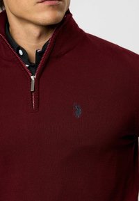 U.S. Polo Assn. MASON - Pulóver - tibetan red mélange