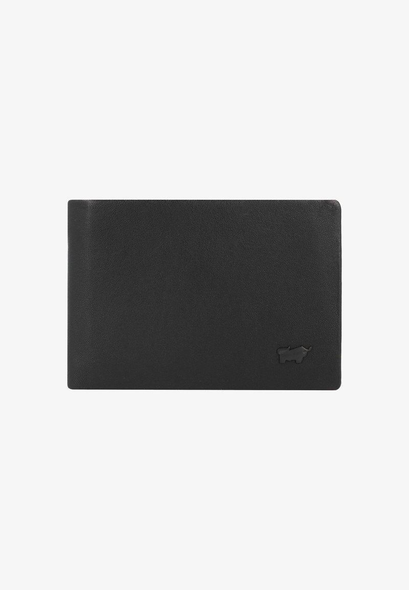 Braun Büffel HANNES 10.5 CM - Monedero - schwarz