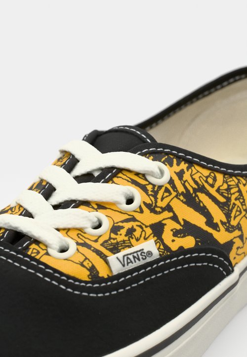 Vans AUTHENTIC UNISEX - Trainers - black/yellow — foto 3