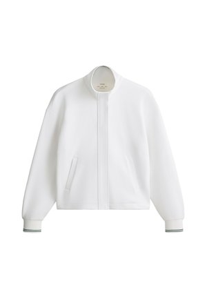OYSHO, Blouson Bomber - white