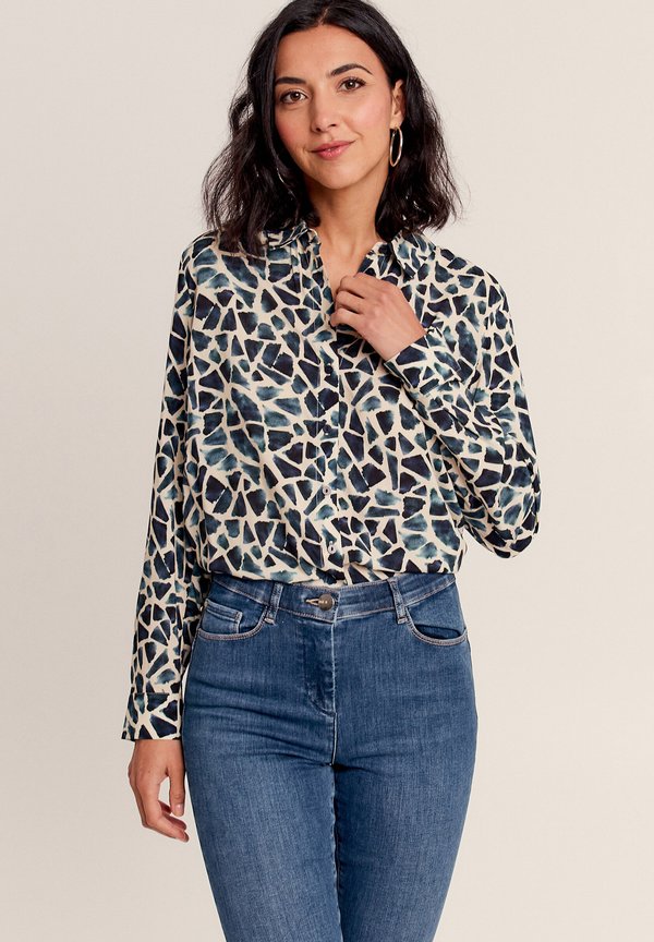 MIT LANGEN ÄRMELN - Hemdbluse - bleu