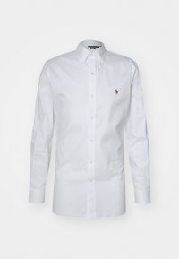 SLIM FIT PINPOINT OXFORD SHIRT - Overhemd - white