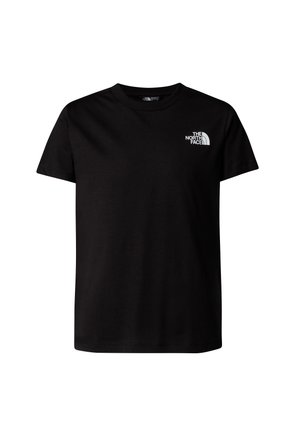 The North Face TEEN BOX REGULAR TEE UNISEX - Camiseta estampada - black