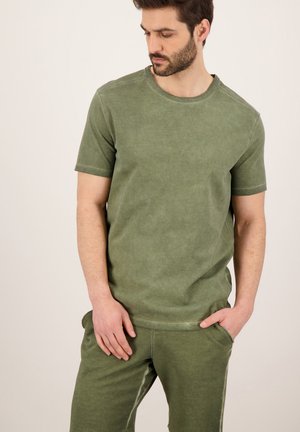 CHESTER RUGBY - Basic T-shirt - khaki olive