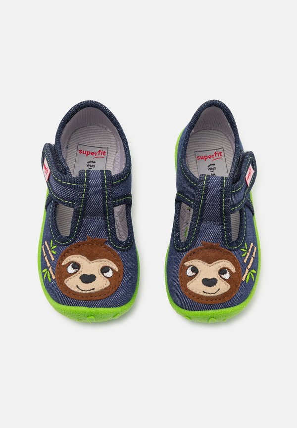 SPOTTY - Slippers - dunkelblau