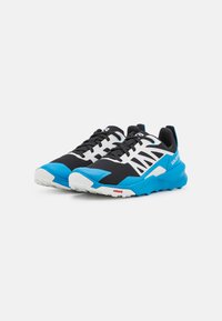 Salomon PATROL UNISEX - Sapatos de caminhada - black/blithe/white