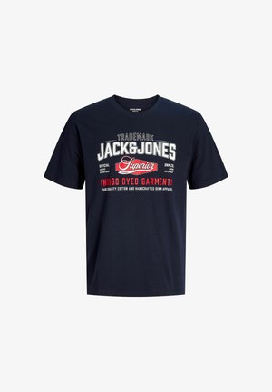 Jack & Jones, T-SHIRT T-SHIRT - T-shirt imprimé - navy blazer