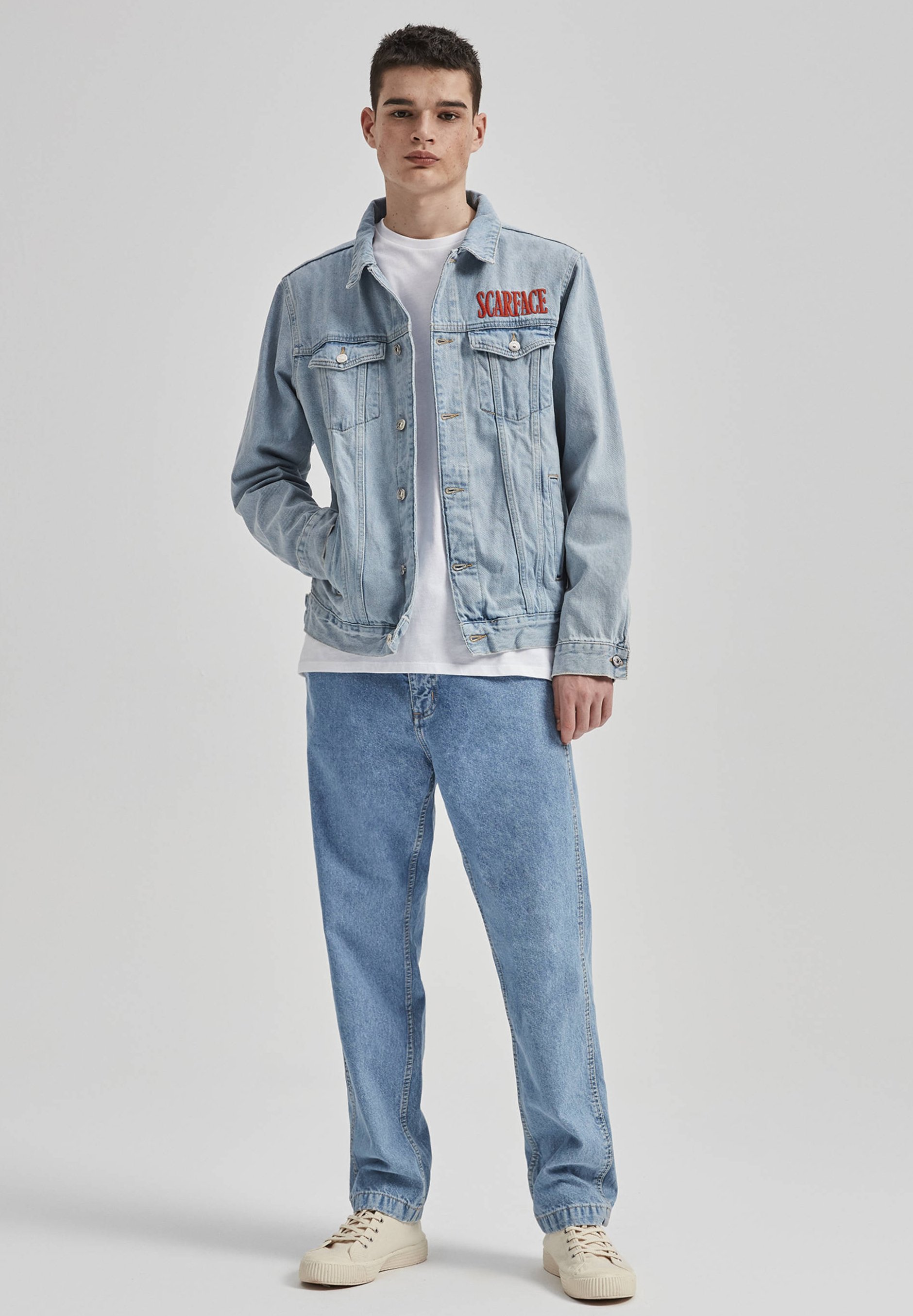 PULL&BEAR Jeansjacka blue Zalando.se PULL&BEAR Jeansjacka blue Zalando.se