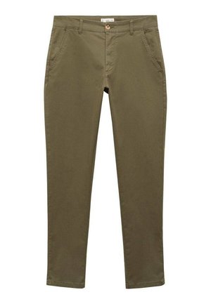 Nohavice chinos - green
