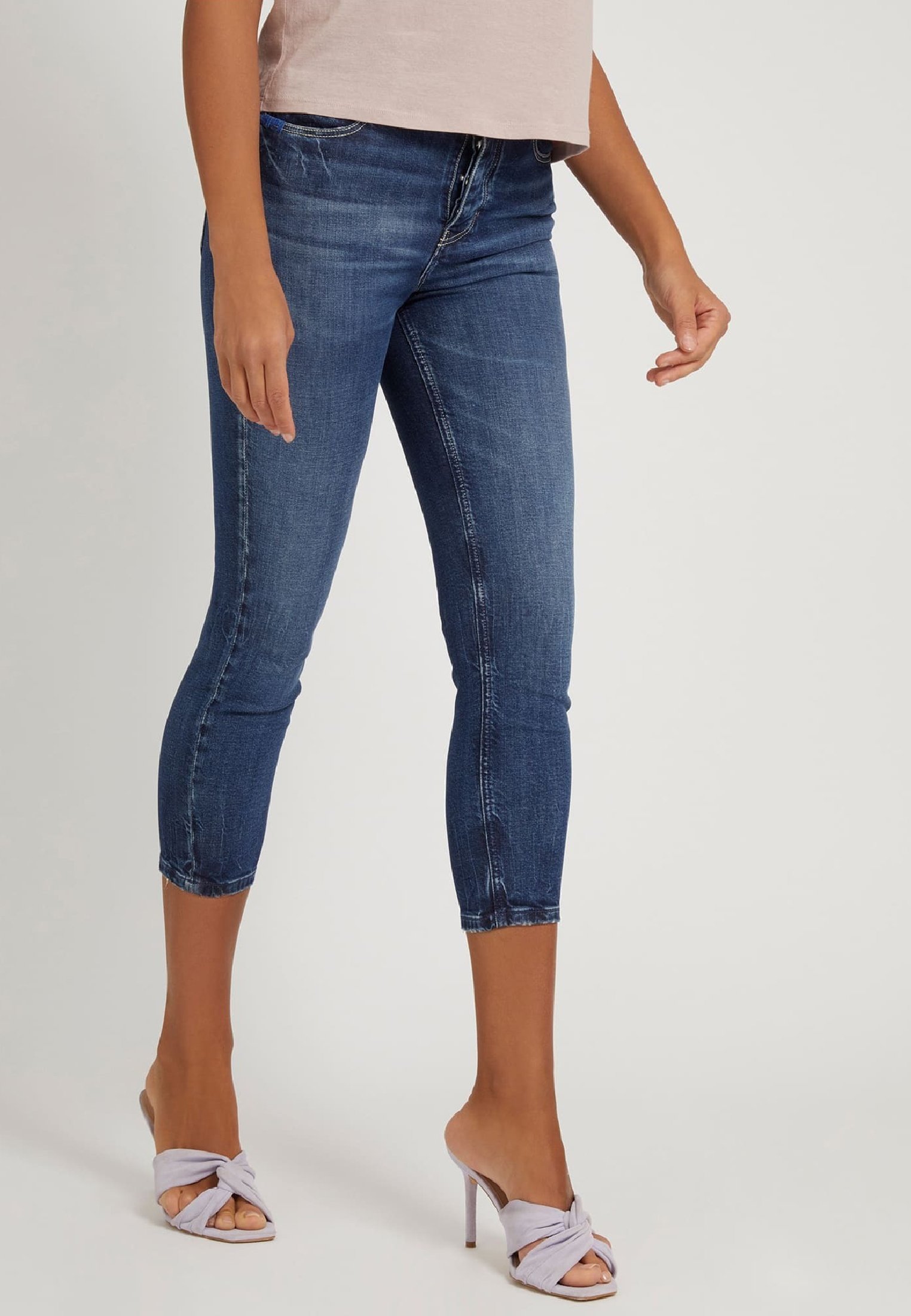 Guess Jeans Skinny Fit - blau/blue 