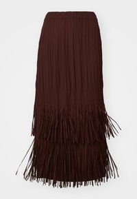 Fustă tip creion - burgundy