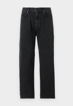STANDARD UNISEX - Jean boyfriend - washed black