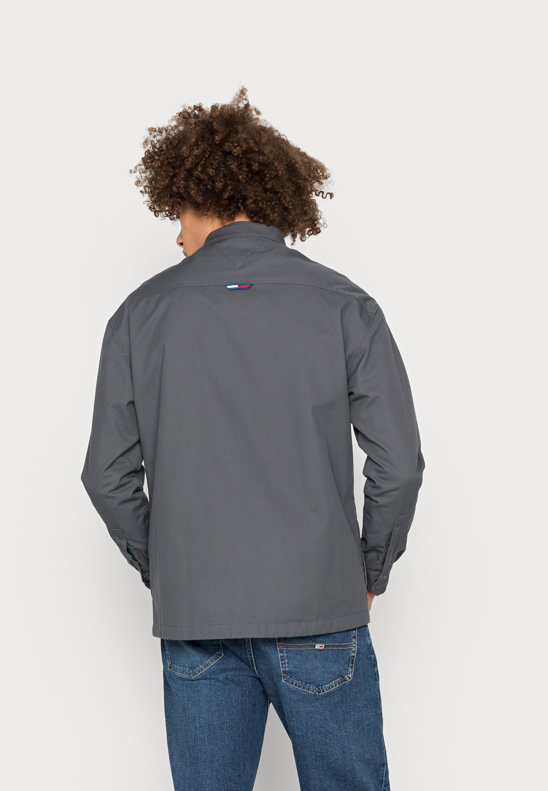Tommy Jeans Men's Longsleeve Grey, S