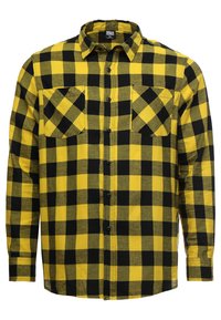 Urban Classics - CHECKED - Košile - honey/black Miniatura obrázku 1