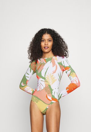 ONESIE ALL OVER - Swimsuit - turf green undertone