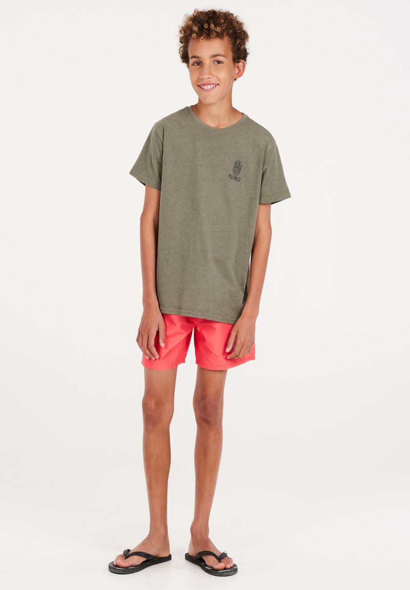 Protest PRTROBBIE JR - Triko s potiskem - artichoke green