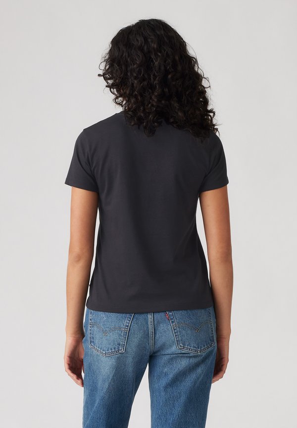 THE PERFECT TEE - Print T-shirt - serif emb caviar3