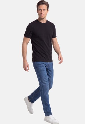 Marc O'Polo DENIM, MARC O'POLO DENIM 2 PACK - T-shirts basic - schwarz