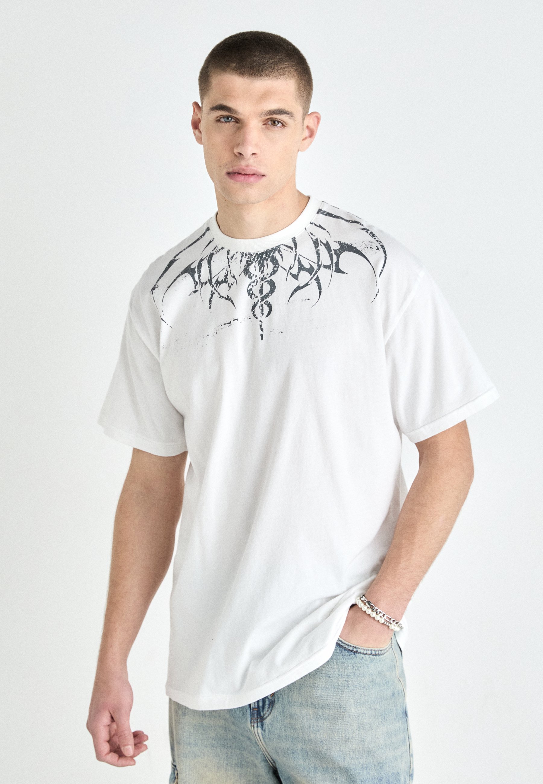Jaded London GREETINGS FROM PARADISE OVERSIZED - Print T