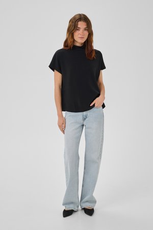 My Essential Wardrobe ELLE COLLAR - Základné tričko - black