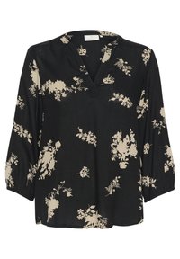 KACLAIRE - Bluza - black brown flower print