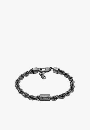Armani Exchange CLASSIC - Rokassprādze - gunmetal
