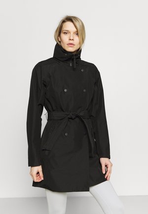 WELSEY II TRENCH - Vízlepergető széldzseki - black