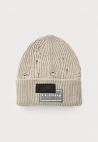 BEANIE UNISEX - Čepice - beige melange